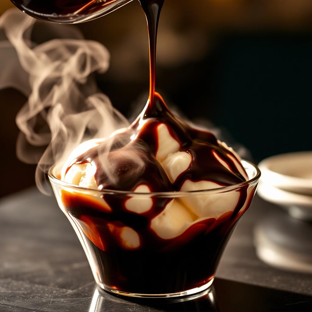 hot fudge sundaes